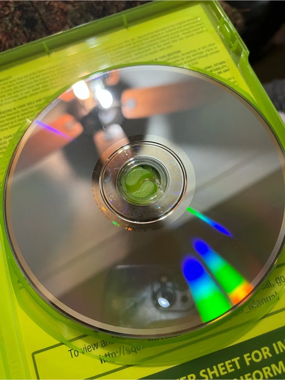 Xbox 360 Thief Video Game - Green Case